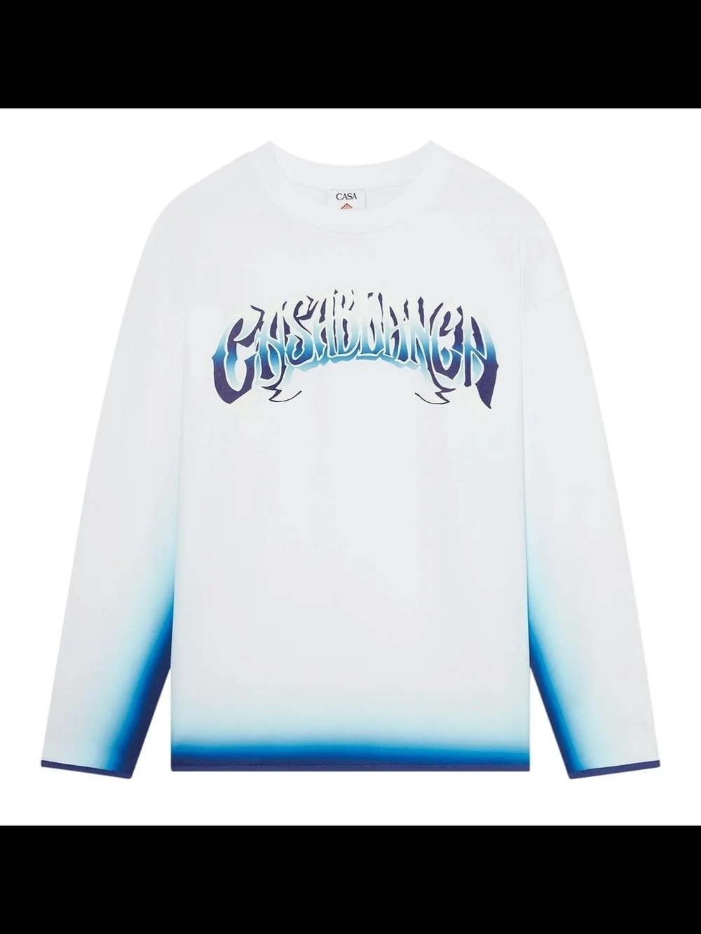 Casablanca gradient long sleeve shirt, XL